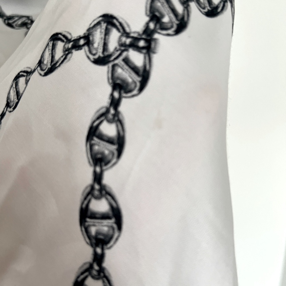 L’AGENCE Jasmina Camisole Tank In Black And White - Picture 8 of 12